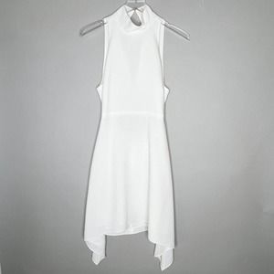 Cinq à Sept Ivory High Low Dress